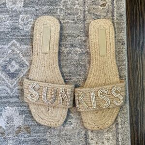 ASOS sun kissed sandals